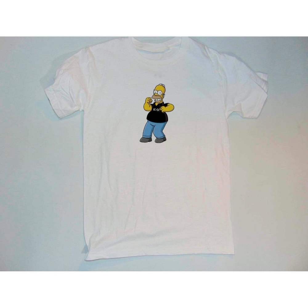 Homer‎ X ACDC Tshirt